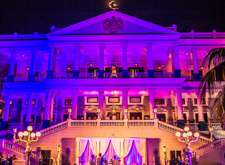 Falaknuma Palace in Hyderabad