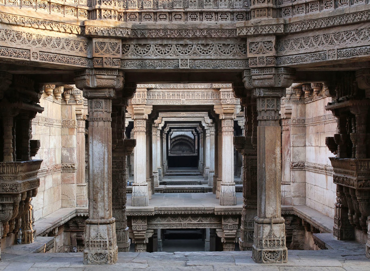 Adalaj Stepwell in Adalaj, Gujarat