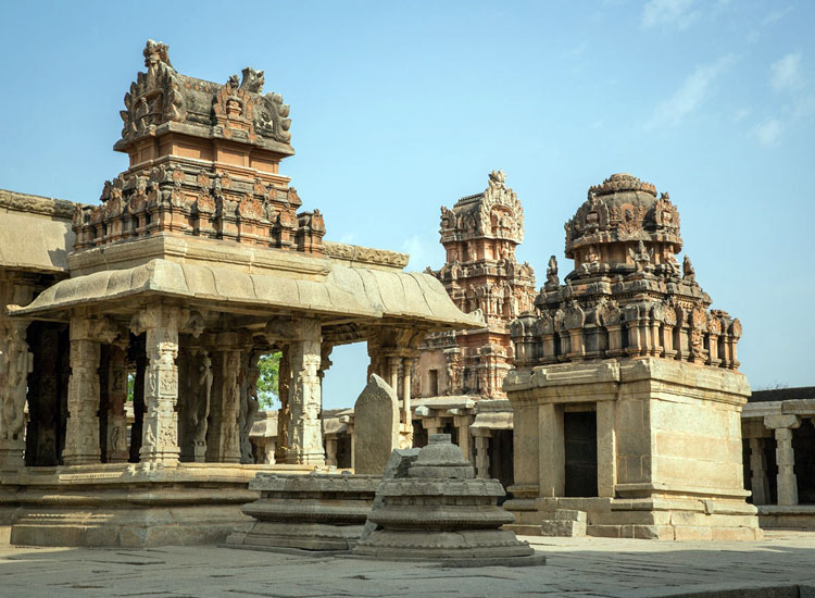 Achyuta raya Temple, Hampi in India