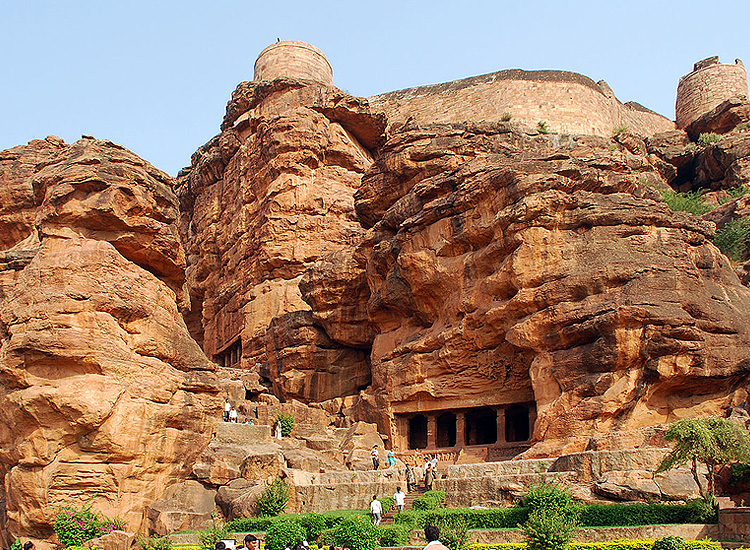 Badami caves, Karnataka