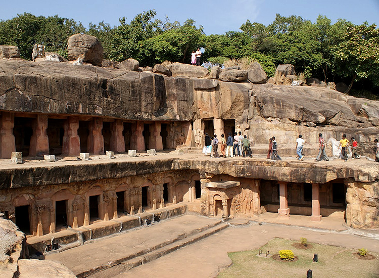 Udayagiri and Khandagiri Caves, Orissa