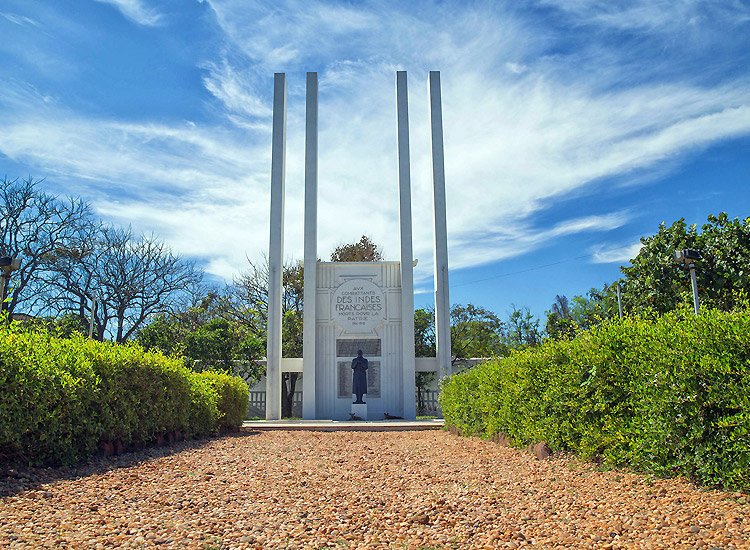 French war memorial Pondicherry