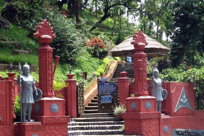 Da-Parbatia Temple of Tezpur, Assam