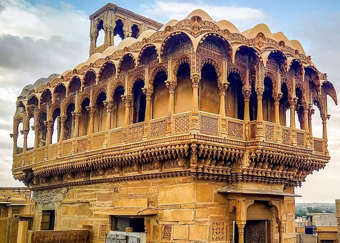 Salim Singh Ji ki Haveli in Jaisalmer