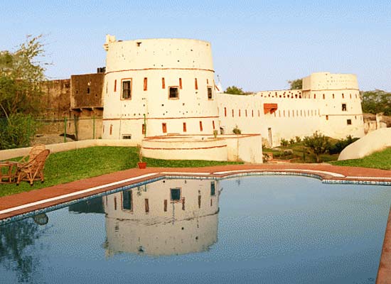 Swimming Pool at Pachewar Garh Tonk, Rajasthan