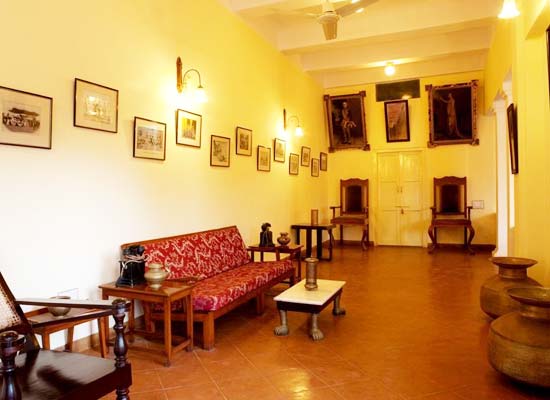 Roop Niwas Palace shekhawati sitting area