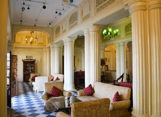 Sitting Area at Phool Mahal Palace Kishangarh, Rajasthan