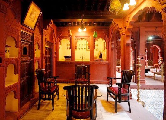 Lal Niwas jodhpur sitting area