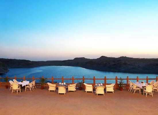 Balsamand Lake Palace Jodhpur Open Air Dining