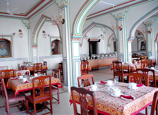 Nimaj Palace jodhpur dining area