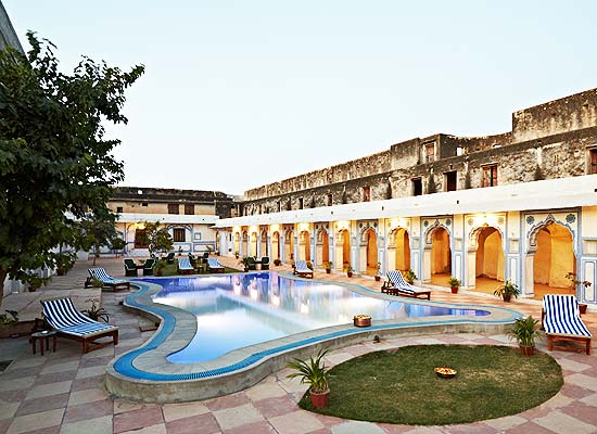 Nimaj Palace jodhpur poolside