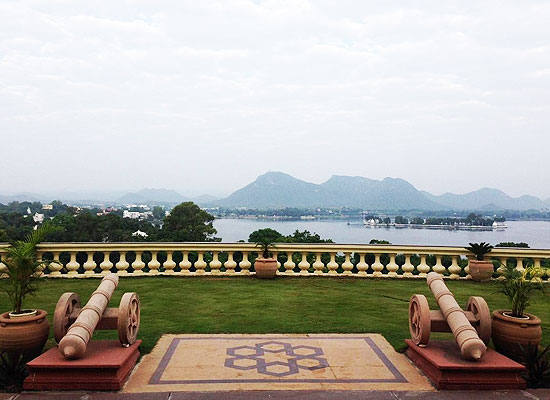 Laxmi Vilas Palace Bharatpur lake view