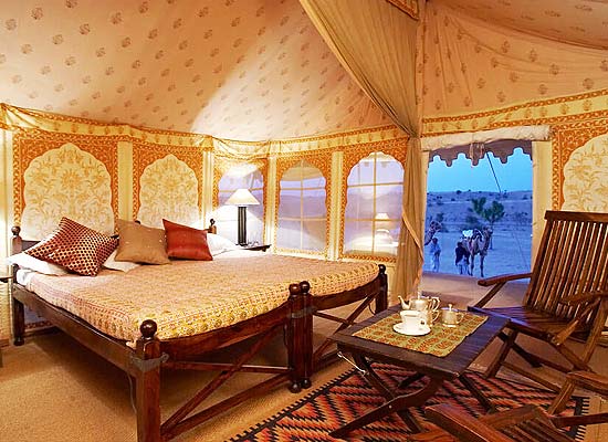 Manvar Desert Camp Jodhpur bedroom view