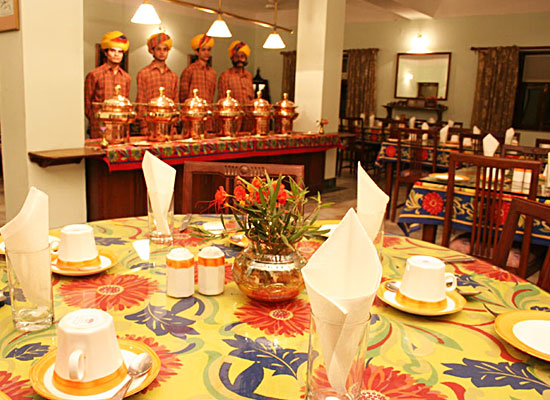 Hotel Karni Bhawan Jodhpur dining area