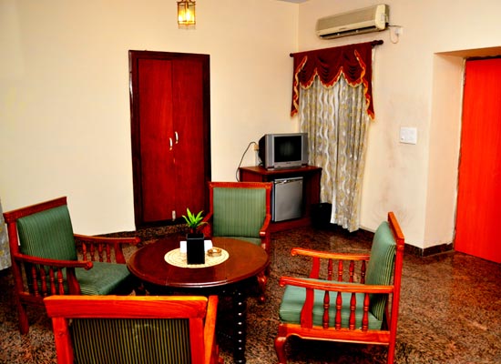 Sitting Area at Pallavi International Varanasi