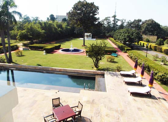 Nadesar Palace varanasi poolside