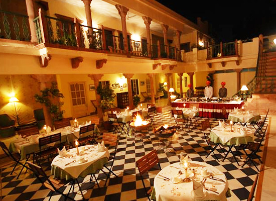 Hotel Ratan Vilas jodhpur dining area