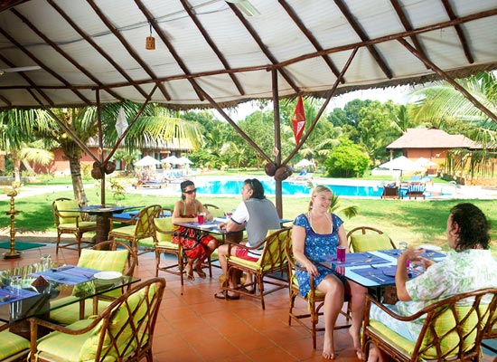Dining at Poovar Island Resort Kerala