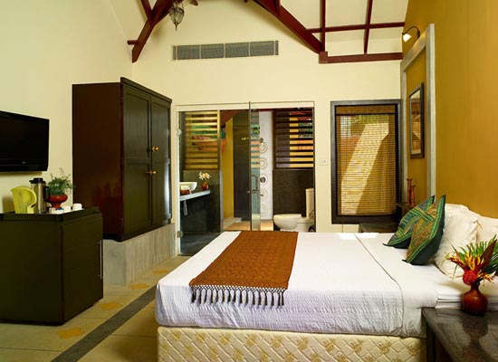 Rooms at Poovar Island Resort Kerala