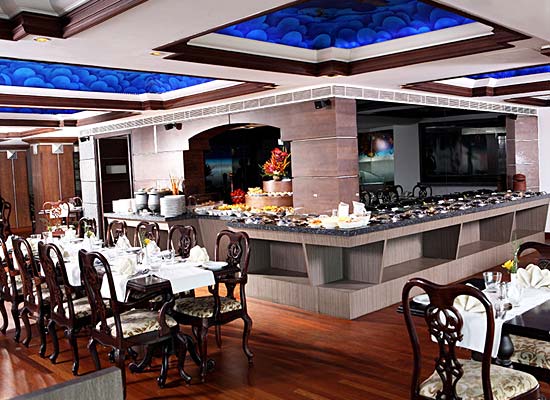 restaurant at Residency Tower Kerala