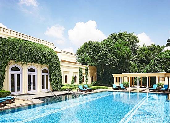 Swimming Pool at Rambagh Palace Jaipur