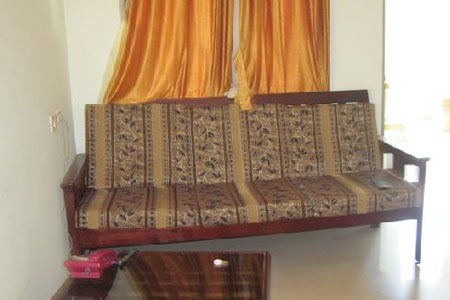 Sitting Area at Friends House in Pondicherry