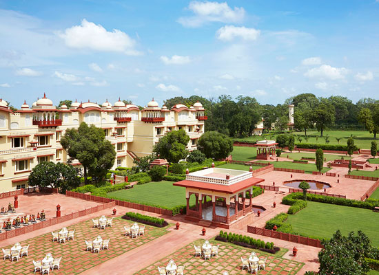 Jai Mahal Palace Jaipur Garden View