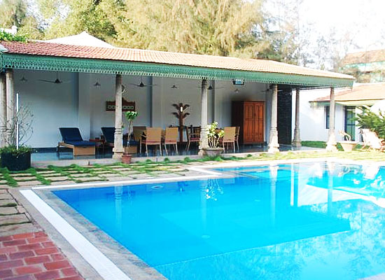 Swimming pool at The Bangala Karaikudi Tamil Nadu