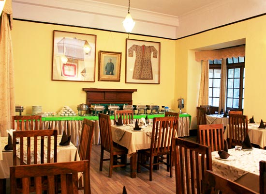 Balrampur House Nainital Dining