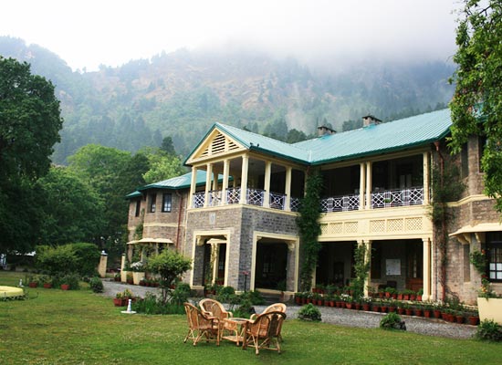 Balrampur House Nainital Garden View