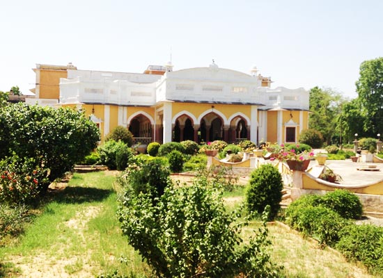 Bhanwar Singh Palace Pushkar Garden View