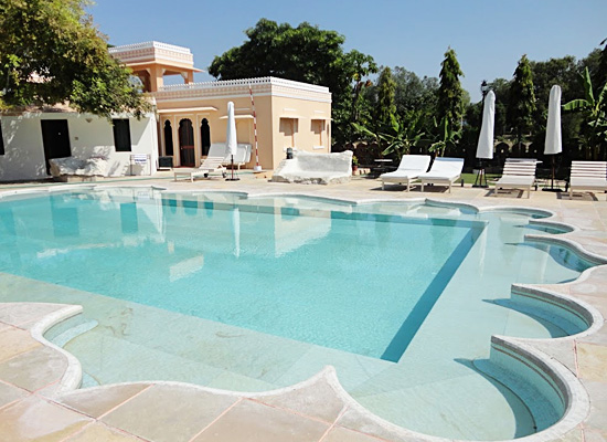 Fateh Bagh Palace Ranakpur Pool