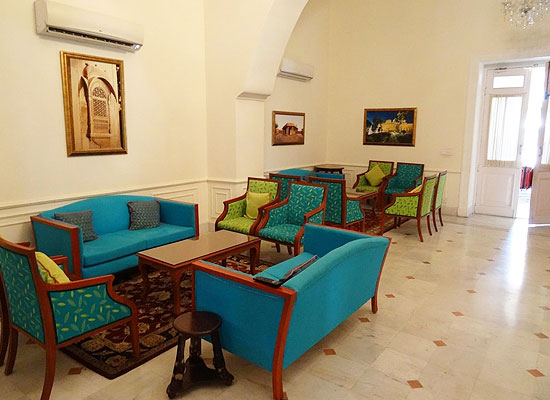 Lalgarh Palace bikaner sitting area