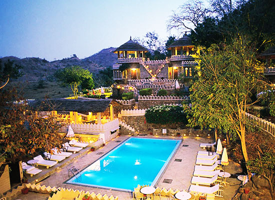 Swimming Pool at The Aodhi Kumbhalgarh, Rajasthan