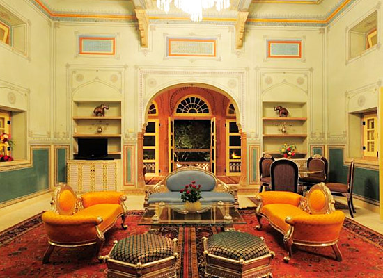 Chomu Palace jaipur living room