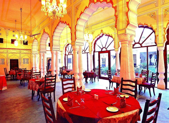 Karnot Mahal Jaipur Dining Area