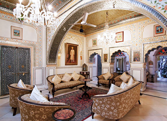 Alsisar Haveli Hotel Jaipur Sitting