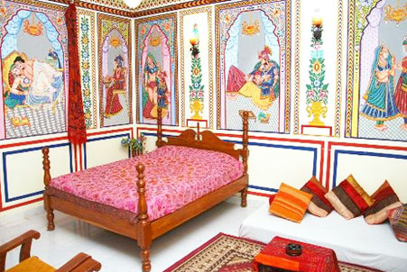 Hotel Shekhawati mandawa bedroom