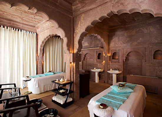 Hotel Raas jodhpur spa area