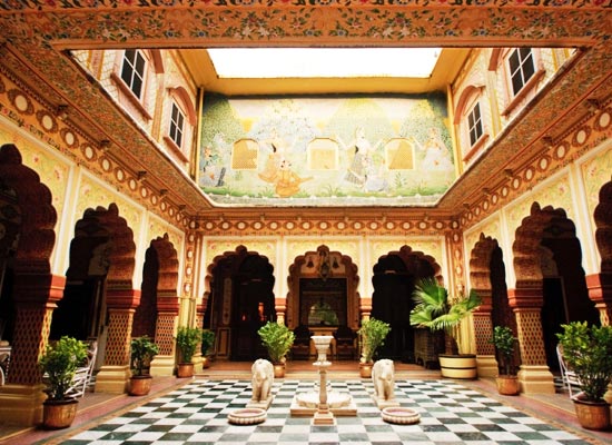 Bissau Palace Hotel Jaipur interior