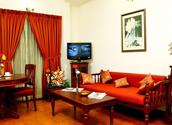 Hotel Arches kochi living room