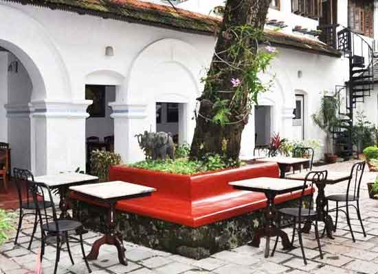 Garden Area at Old Courtyard Kochi