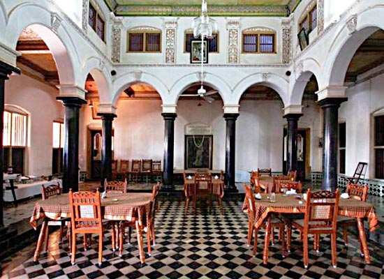 Chettinadu Mansion chettinad sitting area