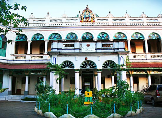 Chettinadu Mansion chettinad facede