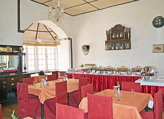 Restaurant at Palace Belvedere Nainital