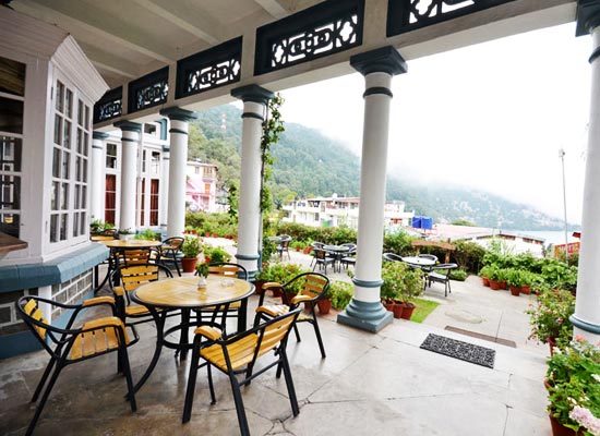 Hill View from Palace Belvedere Nainital