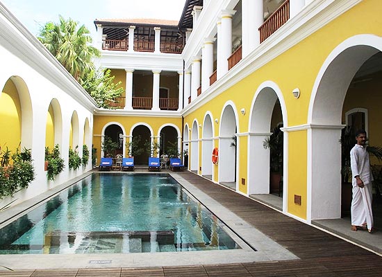 Swimming Pool at Palais de Mahe Pondicherry