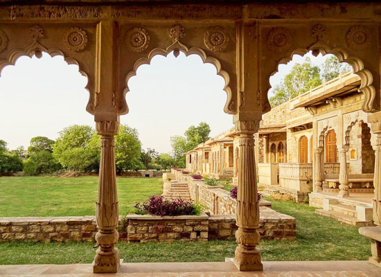 Deo Bagh Gwalior garden view