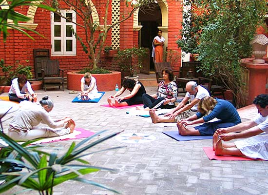 Yoga sessions at Ranjits Svaasa Amritsar