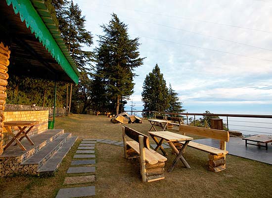 Rokeby Manor Hotel mussoorie sitting area outside